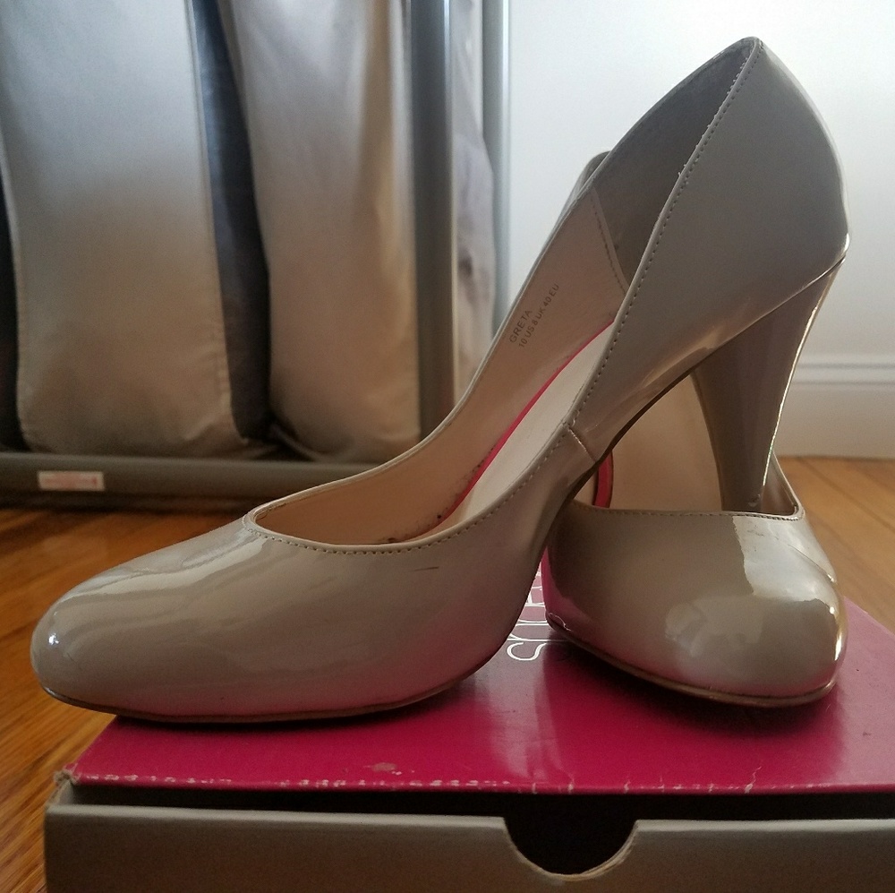 Cream heels